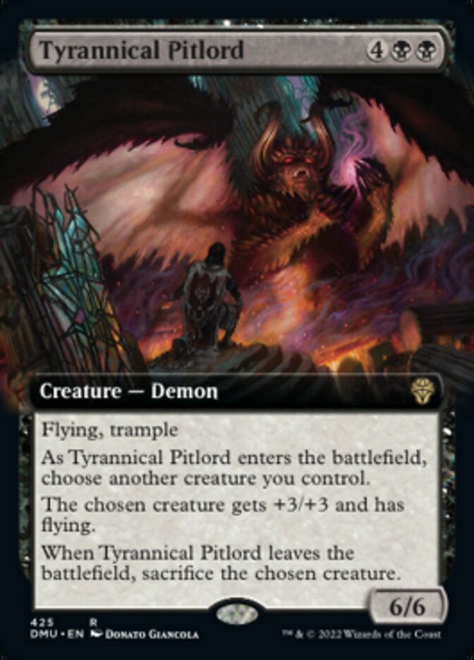 Tyrannical Pitlord (Extended Art) [Dominaria United] | Eastridge Sports Cards & Games