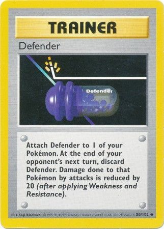 Defender (80/102) [Base Set Shadowless Unlimited] | Eastridge Sports Cards & Games