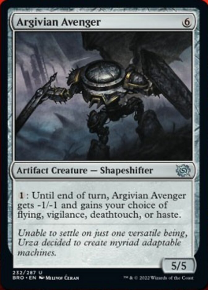 Argivian Avenger [The Brothers' War] | Eastridge Sports Cards & Games