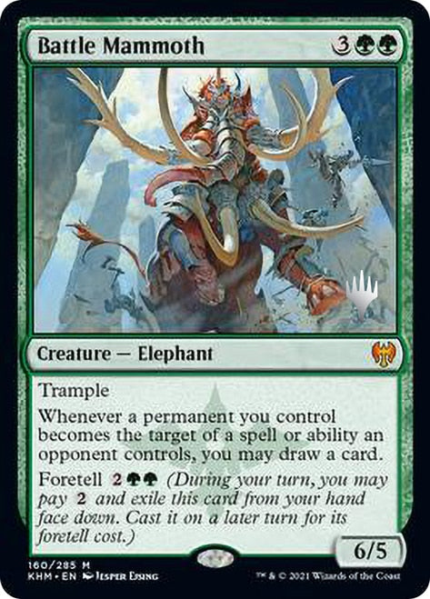 Battle Mammoth [Kaldheim Promo Pack] | Eastridge Sports Cards & Games