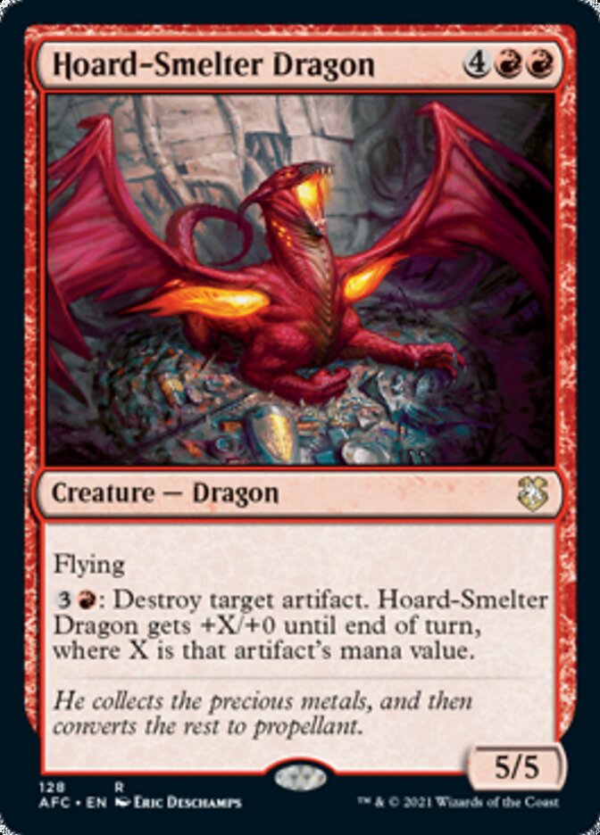 Hoard-Smelter Dragon [Dungeons & Dragons: Adventures in the Forgotten Realms Commander] | Eastridge Sports Cards & Games