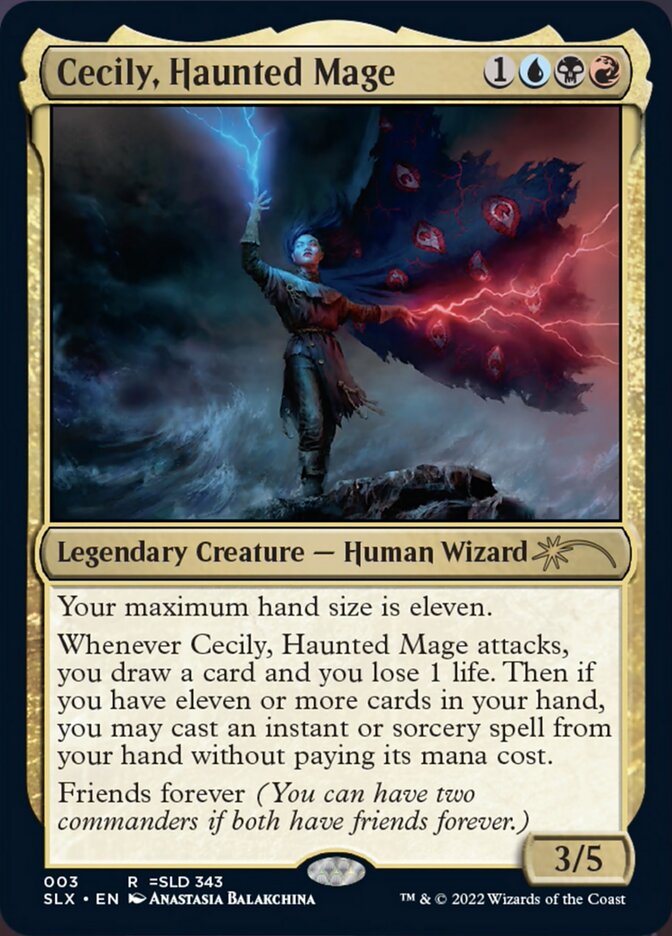 Cecily, Haunted Mage [Secret Lair: Universes Within] | Eastridge Sports Cards & Games