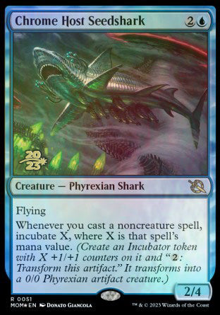 Chrome Host Seedshark [March of the Machine Prerelease Promos] | Eastridge Sports Cards & Games