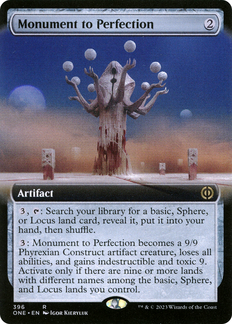 Monument to Perfection (Extended Art) [Phyrexia: All Will Be One] | Eastridge Sports Cards & Games
