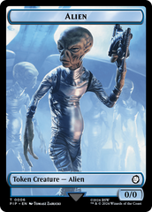 Alien // Clue Double-Sided Token [Fallout Tokens] | Eastridge Sports Cards & Games