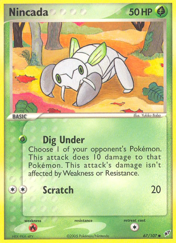 Nincada (67/107) [EX: Deoxys] | Eastridge Sports Cards & Games