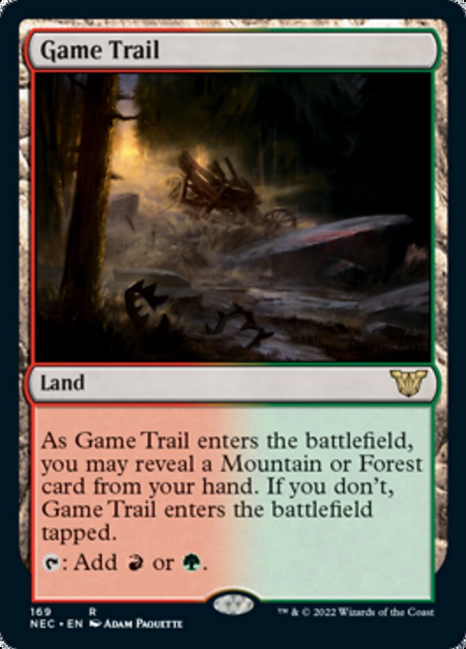 Game Trail [Kamigawa: Neon Dynasty Commander] | Eastridge Sports Cards & Games
