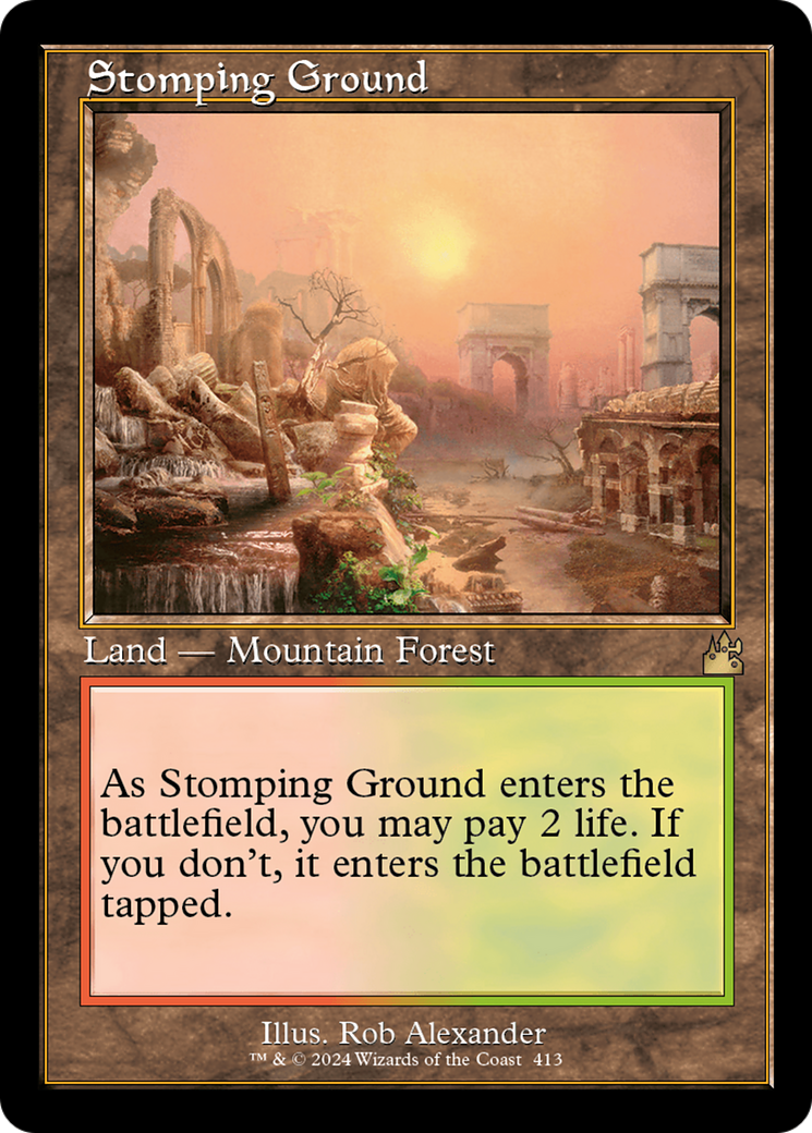 Stomping Ground (Retro) [Ravnica Remastered] | Eastridge Sports Cards & Games