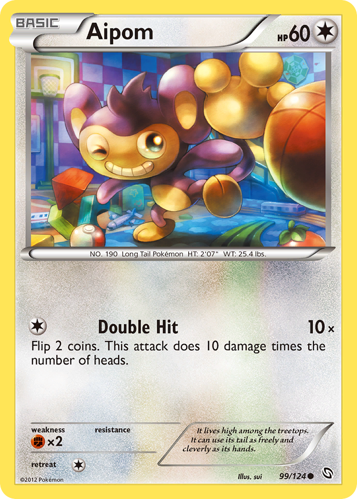 Aipom (99/124) [Black & White: Dragons Exalted] | Eastridge Sports Cards & Games