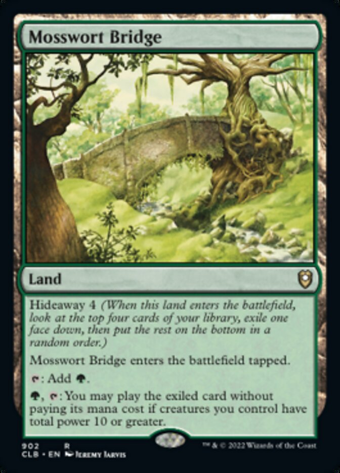 Mosswort Bridge [Commander Legends: Battle for Baldur's Gate] | Eastridge Sports Cards & Games
