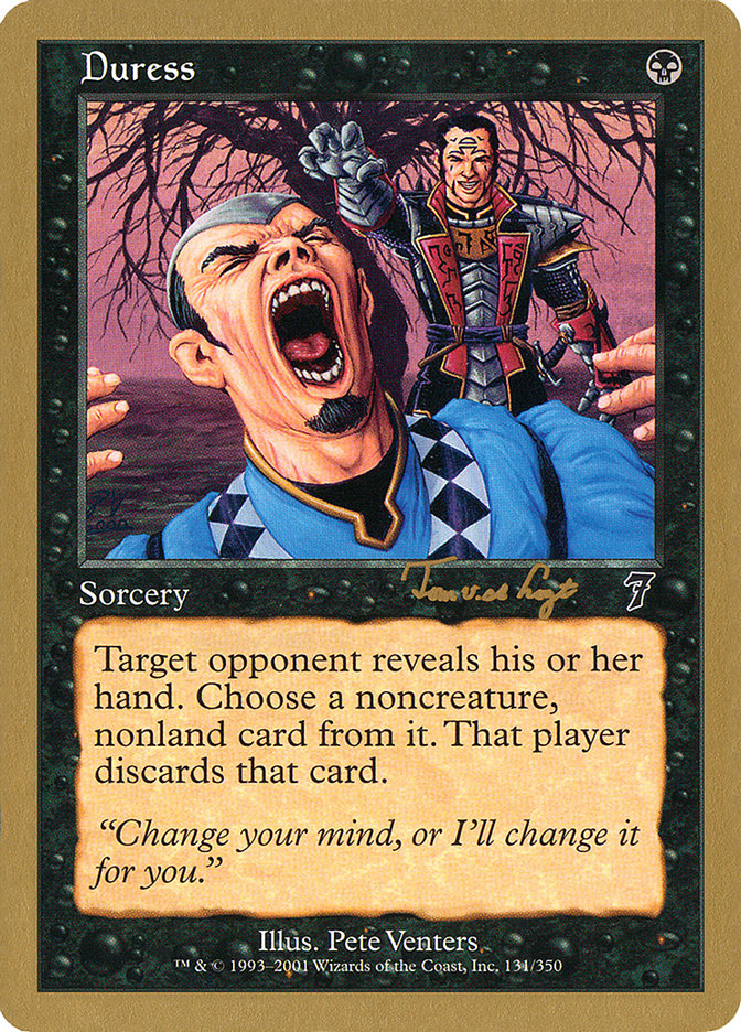 Duress (Tom van de Logt) [World Championship Decks 2001] | Eastridge Sports Cards & Games