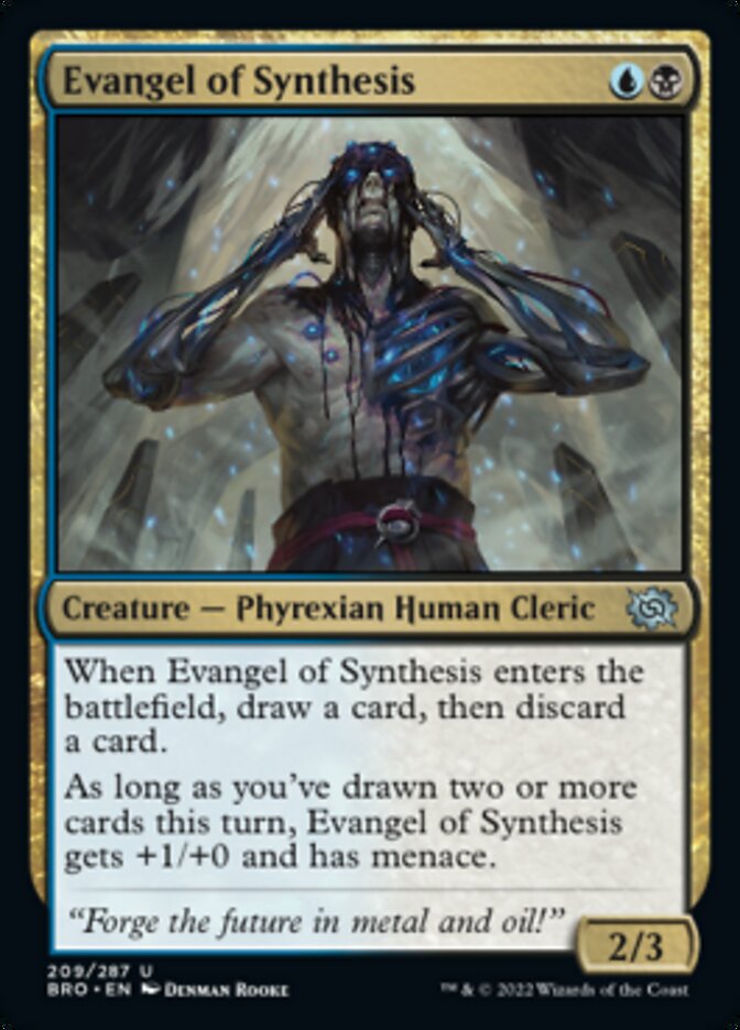 Evangel of Synthesis [The Brothers' War] | Eastridge Sports Cards & Games