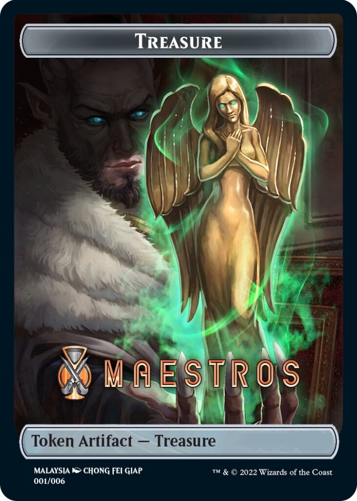 Treasure Token (Maestros) (Southeast Asia Artists) [Streets of New Capenna Tokens] | Eastridge Sports Cards & Games