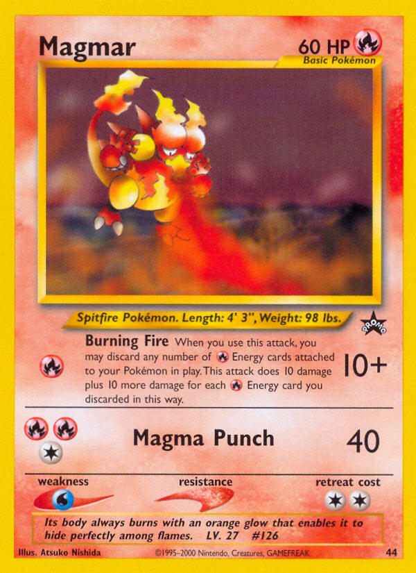 Magmar (44) [Wizards of the Coast: Black Star Promos] | Eastridge Sports Cards & Games