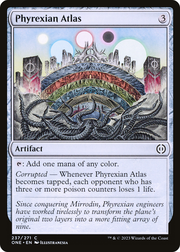 Phyrexian Atlas [Phyrexia: All Will Be One] | Eastridge Sports Cards & Games