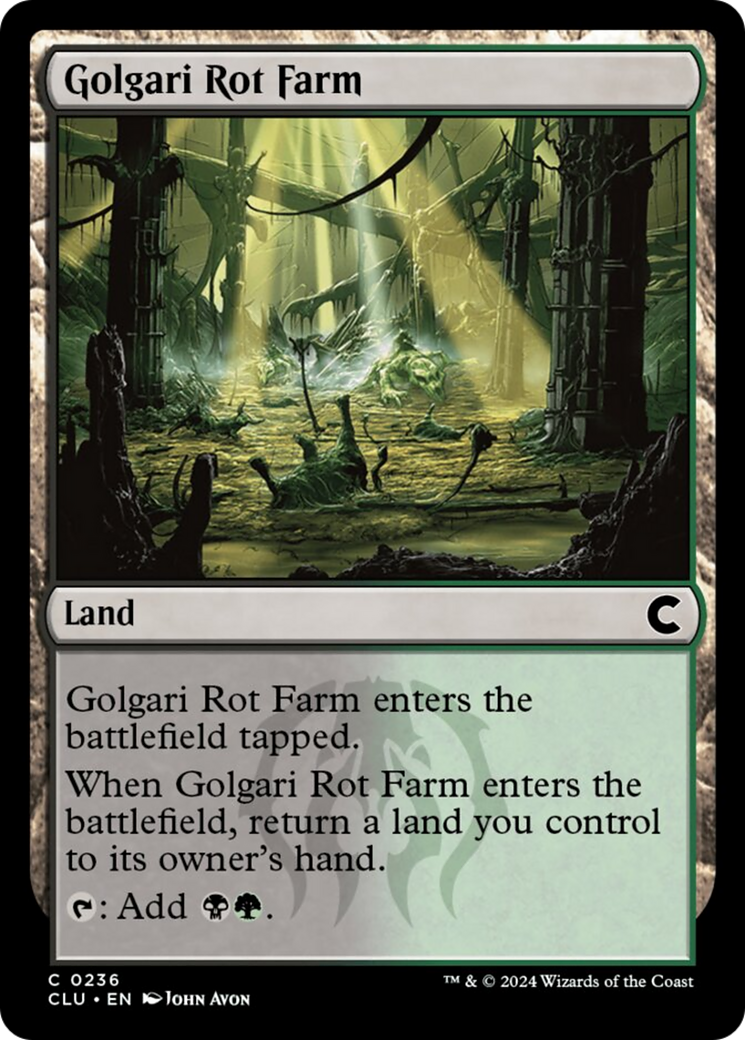 Golgari Rot Farm [Ravnica: Clue Edition] | Eastridge Sports Cards & Games