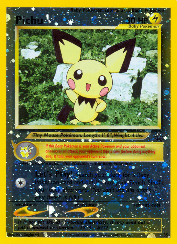 Pichu (35) [Wizards of the Coast: Black Star Promos] | Eastridge Sports Cards & Games