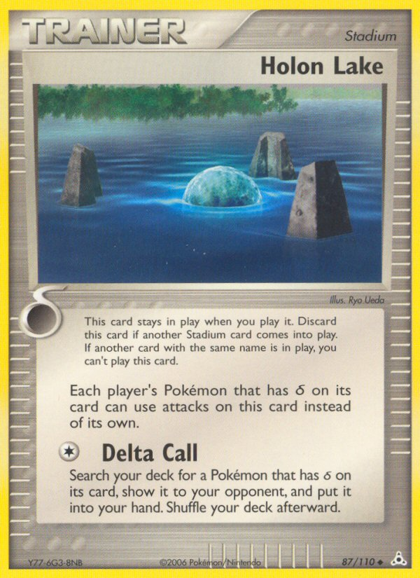 Holon Lake (87/110) [EX: Holon Phantoms] | Eastridge Sports Cards & Games