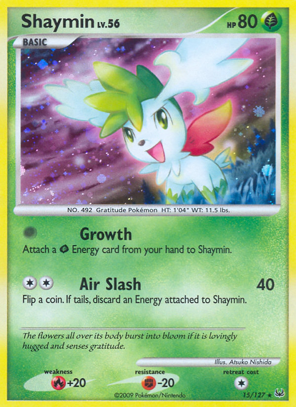 Shaymin (15/127) [Platinum: Base Set] | Eastridge Sports Cards & Games