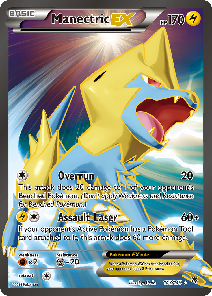 Manectric EX (113/119) [XY: Phantom Forces] | Eastridge Sports Cards & Games