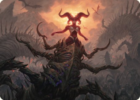 Sheoldred, the Apocalypse Art Card [Dominaria United Art Series] | Eastridge Sports Cards & Games