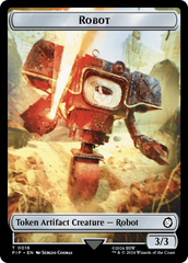 Junk // Robot Double-Sided Token [Fallout Tokens] | Eastridge Sports Cards & Games