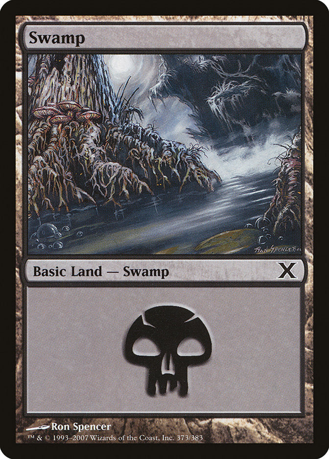 Swamp (373) [Tenth Edition] | Eastridge Sports Cards & Games