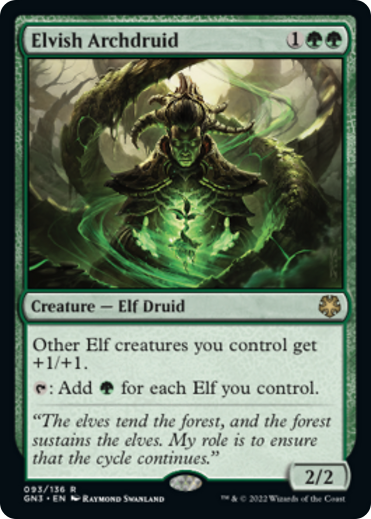 Elvish Archdruid [Game Night: Free-for-All] | Eastridge Sports Cards & Games