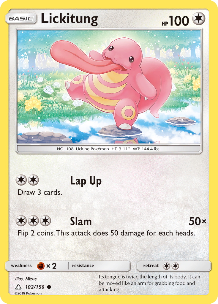 Lickitung (102/156) [Sun & Moon: Ultra Prism] | Eastridge Sports Cards & Games