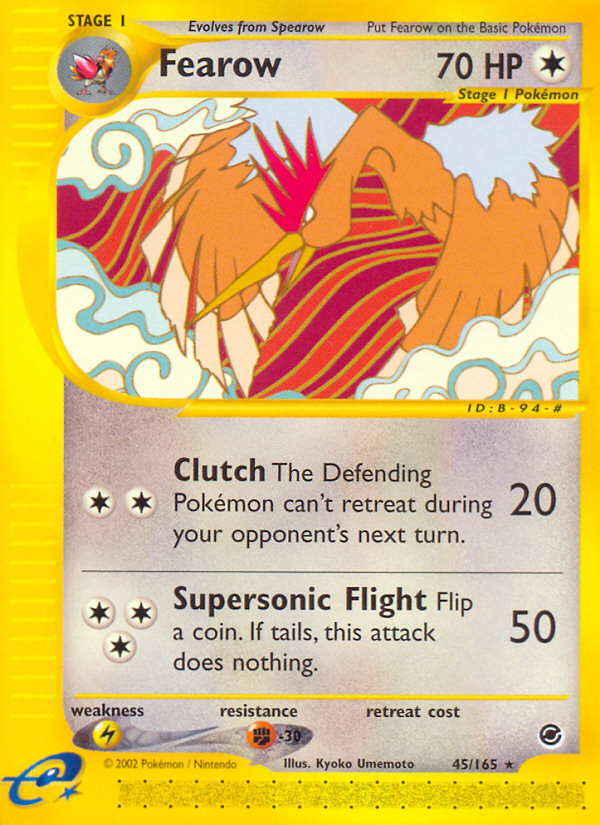 Fearow (45/165) [Expedition: Base Set] | Eastridge Sports Cards & Games