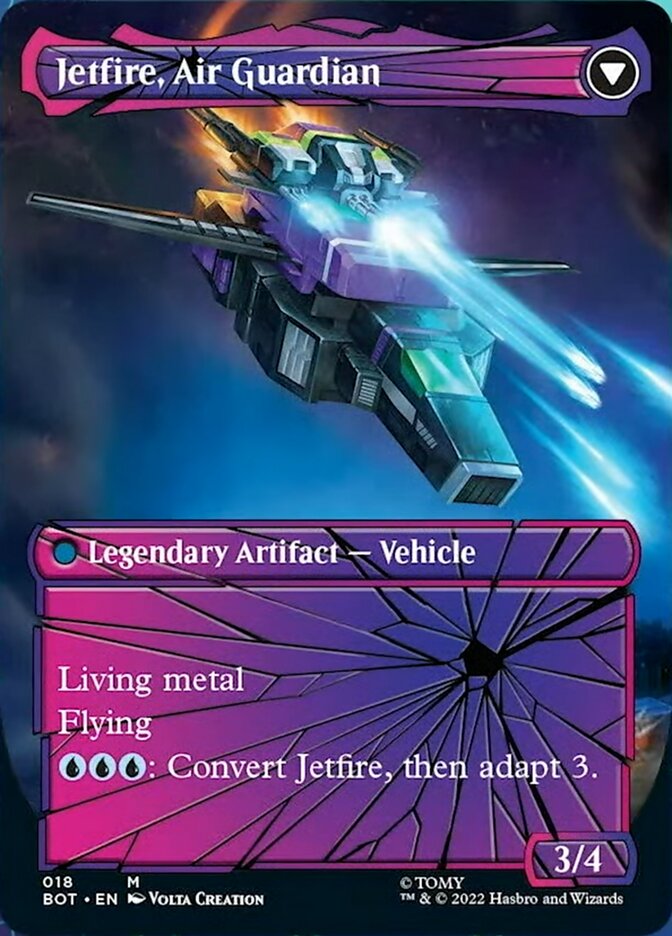 Jetfire, Ingenious Scientist // Jetfire, Air Guardian (Shattered Glass) [Universes Beyond: Transformers] | Eastridge Sports Cards & Games