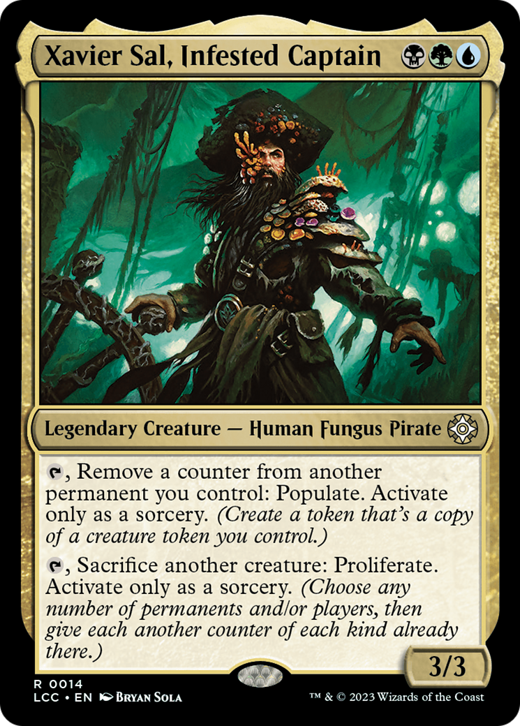 Xavier Sal, Infested Captain [The Lost Caverns of Ixalan Commander] | Eastridge Sports Cards & Games