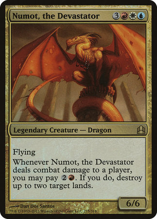 Numot, the Devastator (Oversized) [Commander 2011 Oversized] | Eastridge Sports Cards & Games