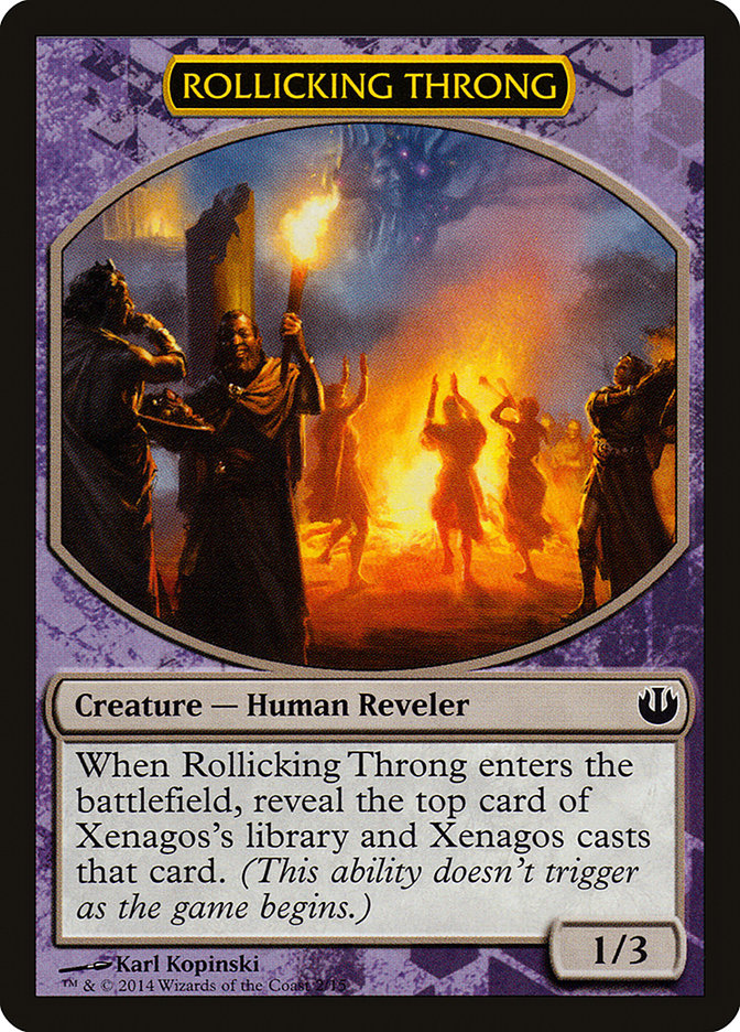 Rollicking Throng [Journey into Nyx Defeat a God] | Eastridge Sports Cards & Games