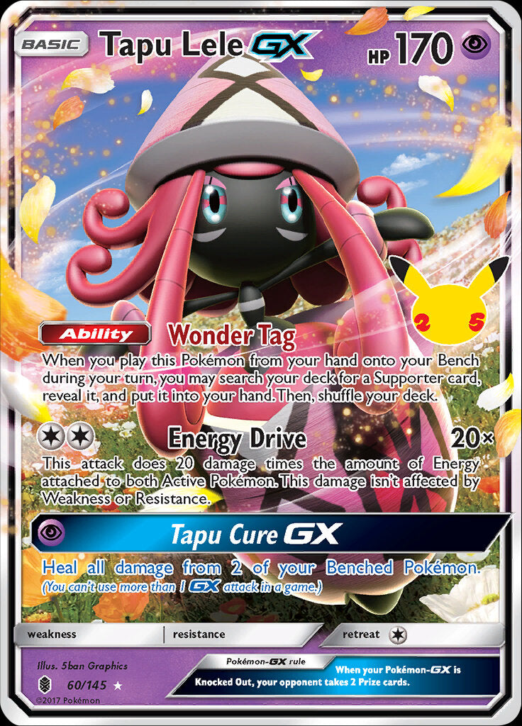 Tapu Lele GX (60/145) [Celebrations: 25th Anniversary - Classic Collection] | Eastridge Sports Cards & Games