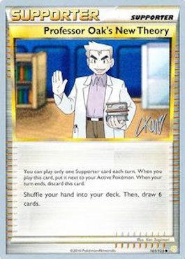 Professor Oak's New Theory (101/123) (Reshiphlosion - Christopher Kan) [World Championships 2011] | Eastridge Sports Cards & Games