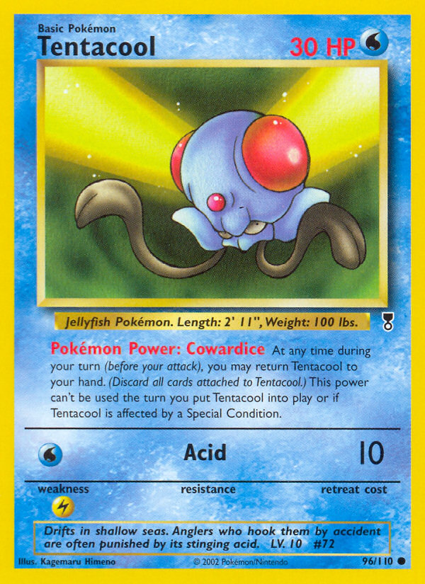 Tentacool (96/110) [Legendary Collection] | Eastridge Sports Cards & Games