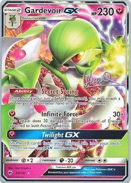 Gardevoir GX (93/147) (Infinite Force - Diego Cassiraga) [World Championships 2017] | Eastridge Sports Cards & Games