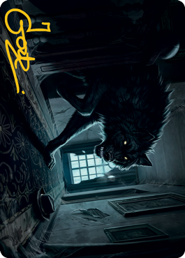 Primal Adversary Art Card (Gold-Stamped Signature) [Innistrad: Midnight Hunt Art Series] | Eastridge Sports Cards & Games