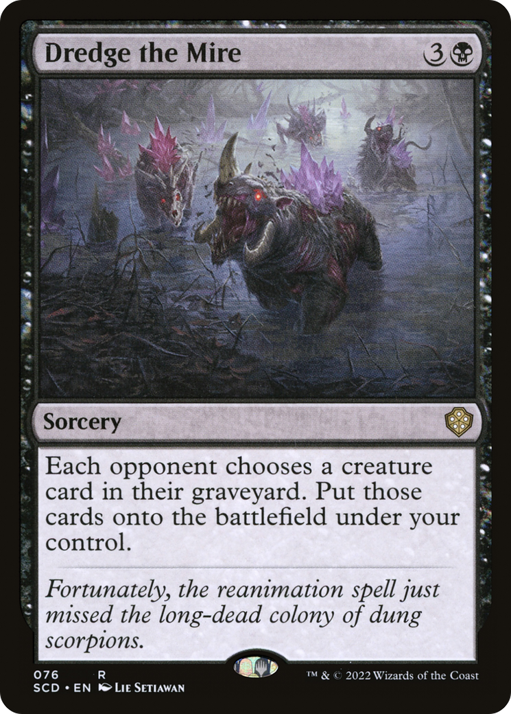 Dredge the Mire [Starter Commander Decks] | Eastridge Sports Cards & Games