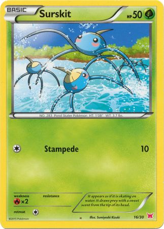 Surskit (16/30) [XY: Trainer Kit 2 - Latias] | Eastridge Sports Cards & Games