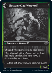 Weaver of Blossoms // Blossom-Clad Werewolf [Innistrad: Double Feature] | Eastridge Sports Cards & Games