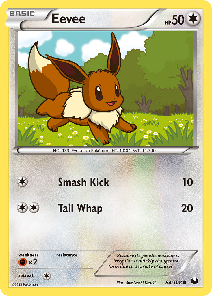 Eevee (84/108) [Black & White: Dark Explorers] | Eastridge Sports Cards & Games