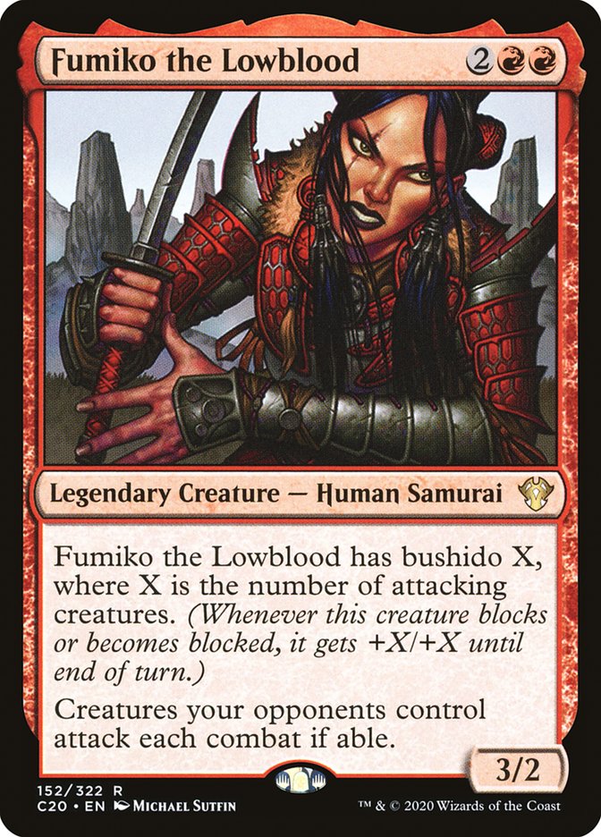 Fumiko the Lowblood [Commander 2020] | Eastridge Sports Cards & Games