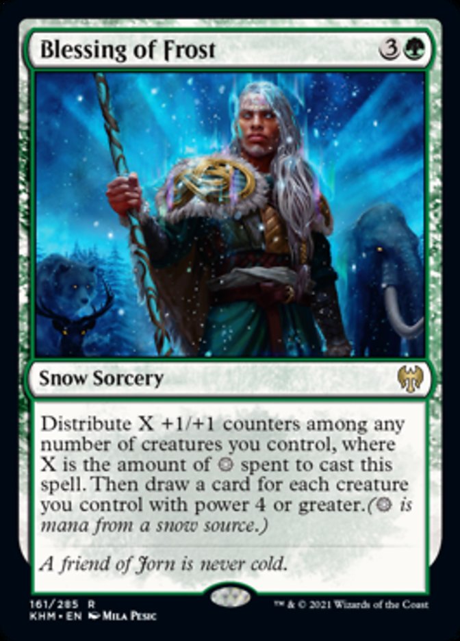 Blessing of Frost [Kaldheim] | Eastridge Sports Cards & Games