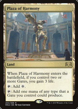 Plaza of Harmony [Ravnica Allegiance] | Eastridge Sports Cards & Games