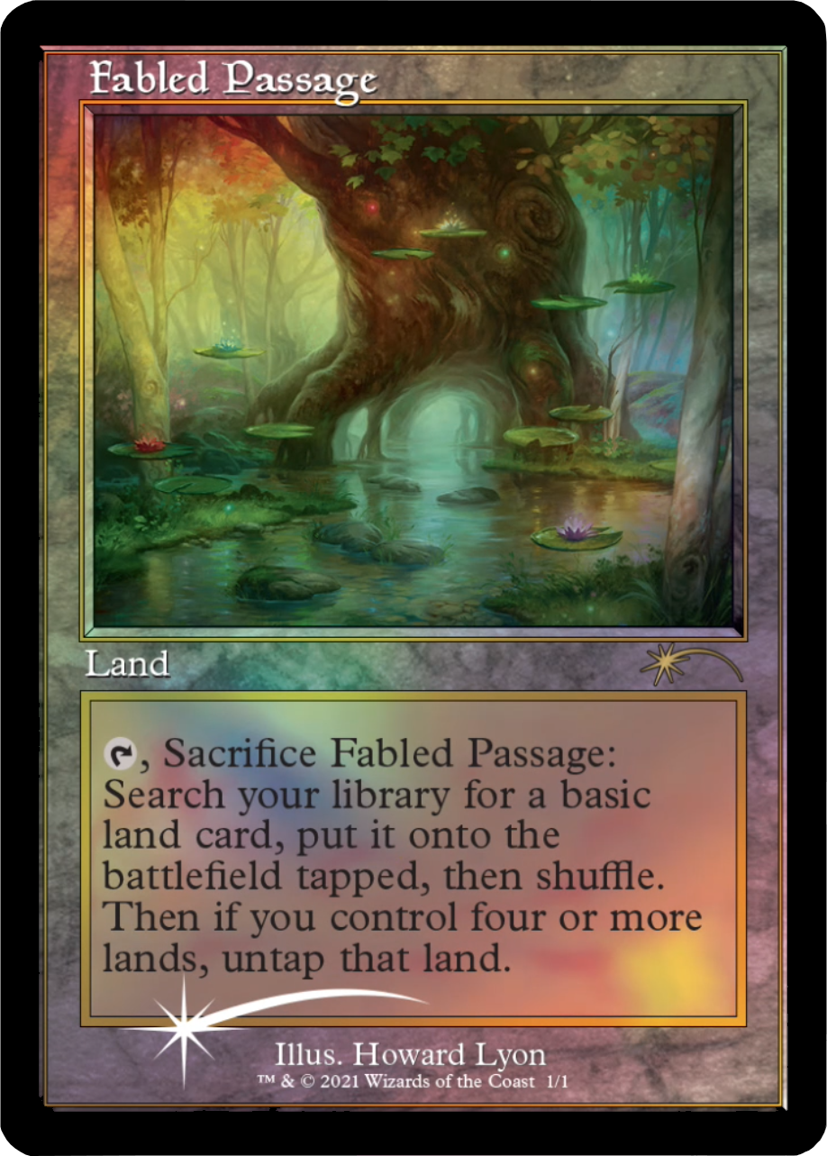 Fabled Passage (Promo) [Wizards Play Network 2021] | Eastridge Sports Cards & Games