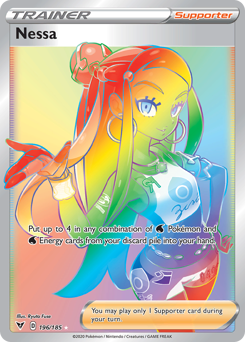 Nessa (196/185) [Sword & Shield: Vivid Voltage] | Eastridge Sports Cards & Games