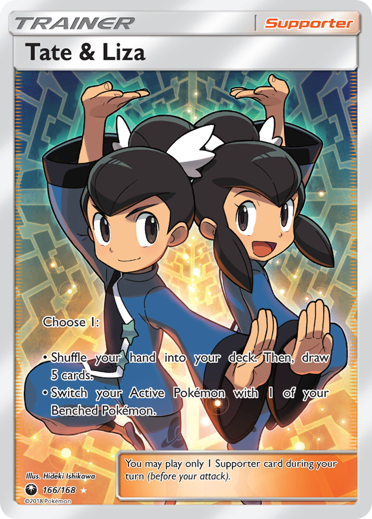 Tate & Liza (166/168) [Sun & Moon: Celestial Storm] | Eastridge Sports Cards & Games