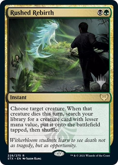 Rushed Rebirth (Promo Pack) [Strixhaven: School of Mages Promos] | Eastridge Sports Cards & Games
